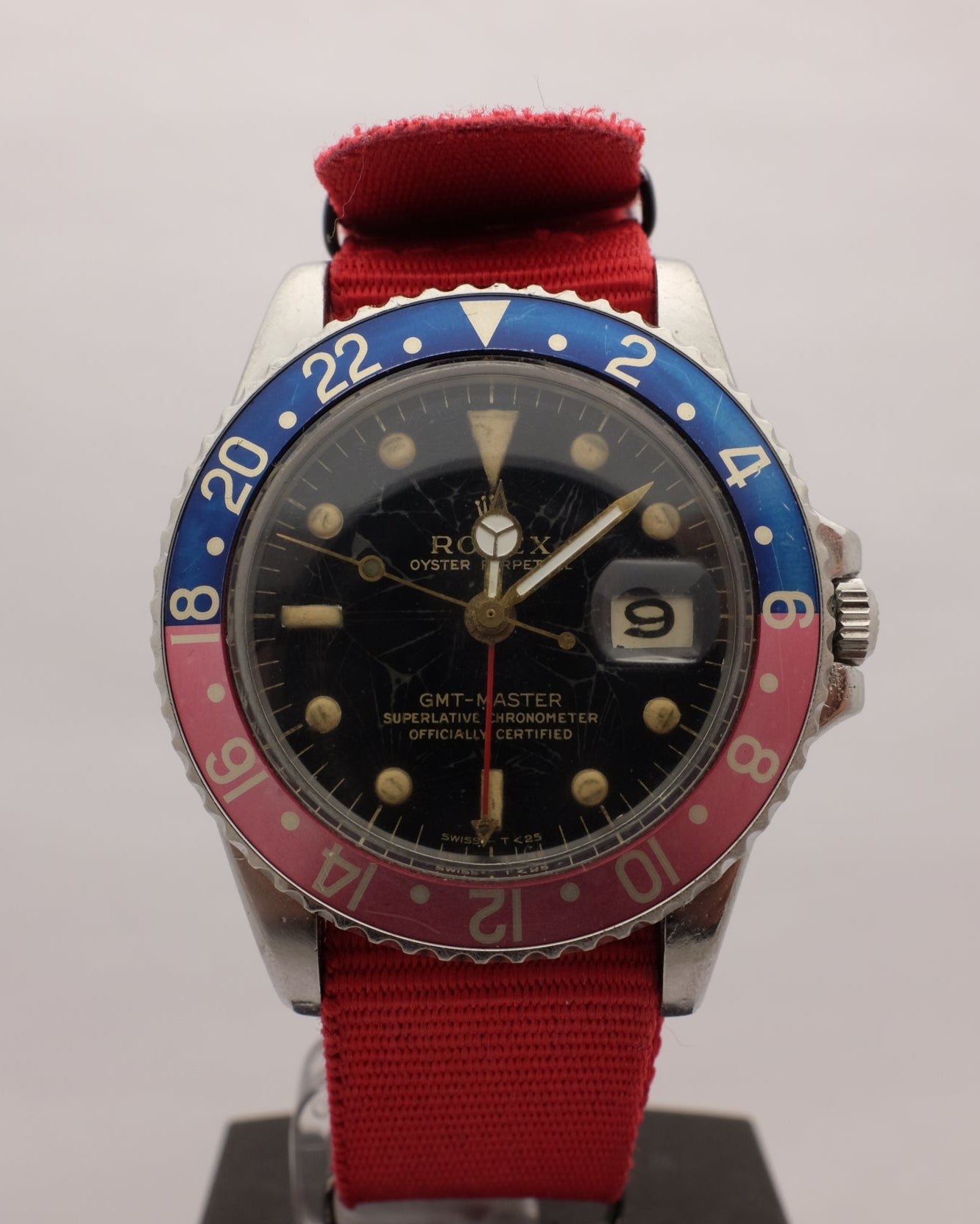 Rolex GMT Master cadran doré 1675 1.2M CIRCA 1965