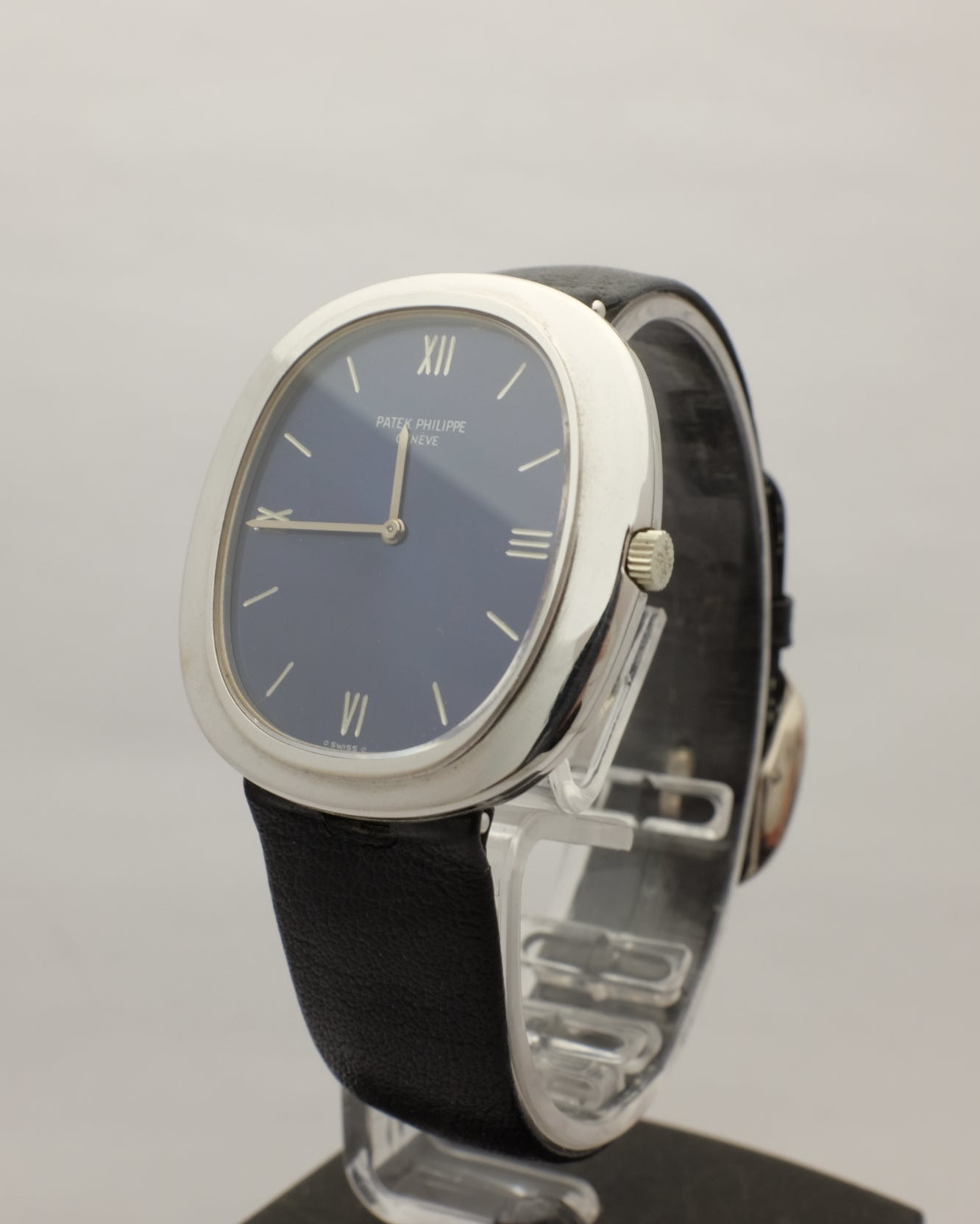 Patek Philippe Ellipse Or Blanc 18kt Automatique Jumbo 33MM Ref. 3589/1