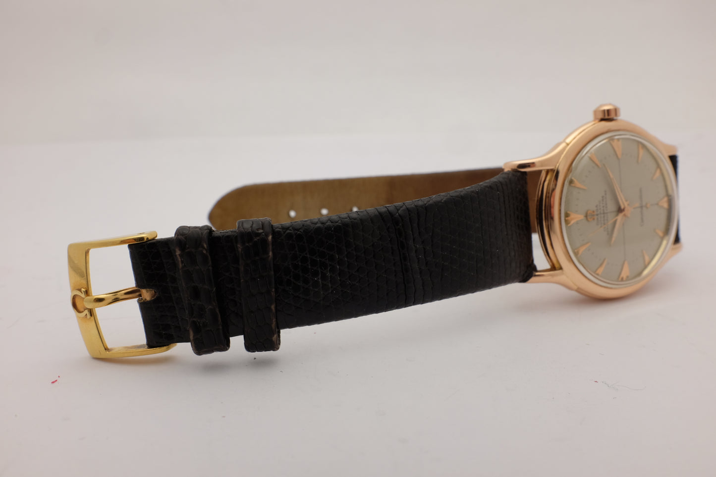 Omega Constellation 18kt Rose Gold Pie pan 2852/3 SC Circa 1960s