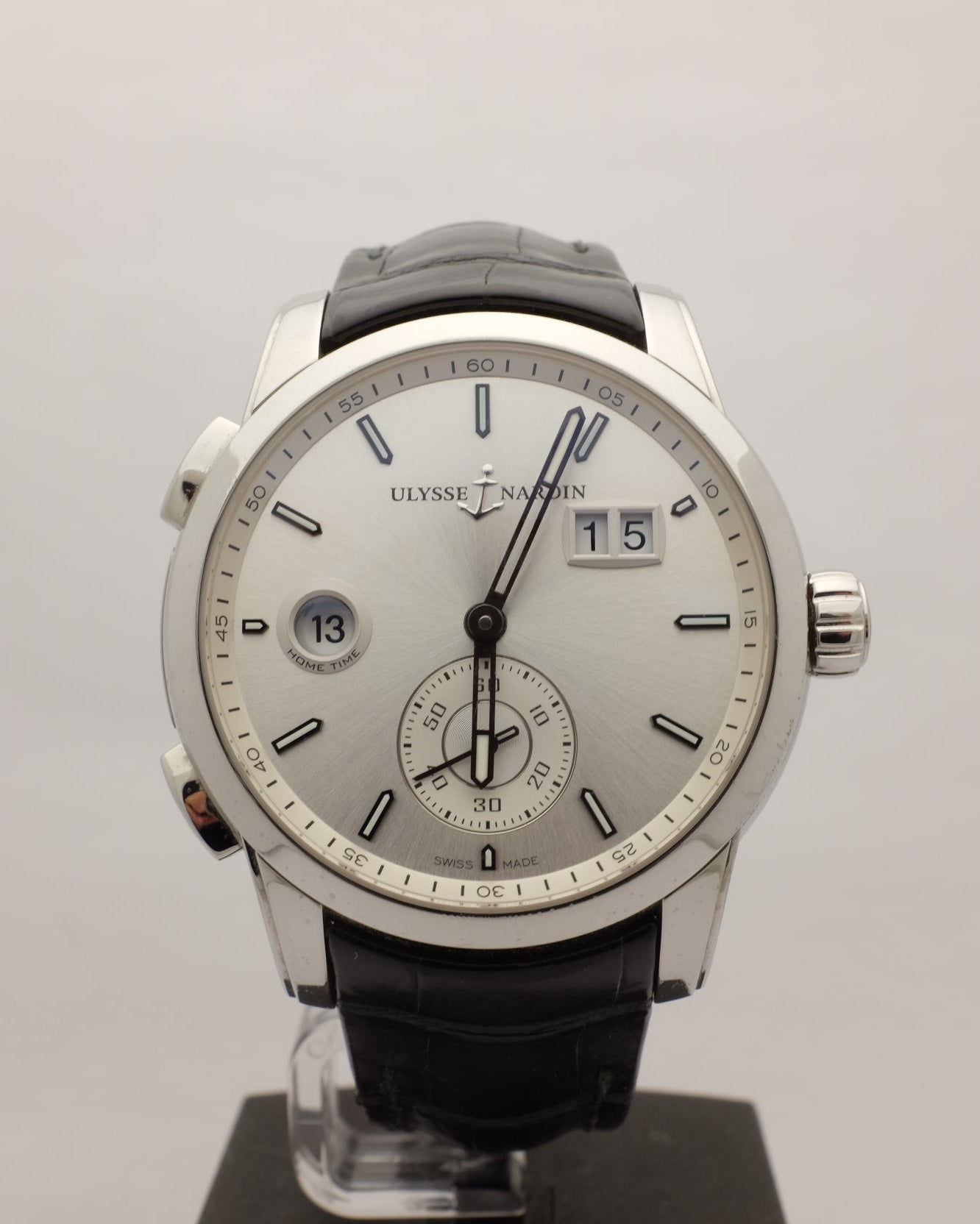 Ulysse Nardin Dual Time Steel 42MM 3343-126/91 Box Papers 2015