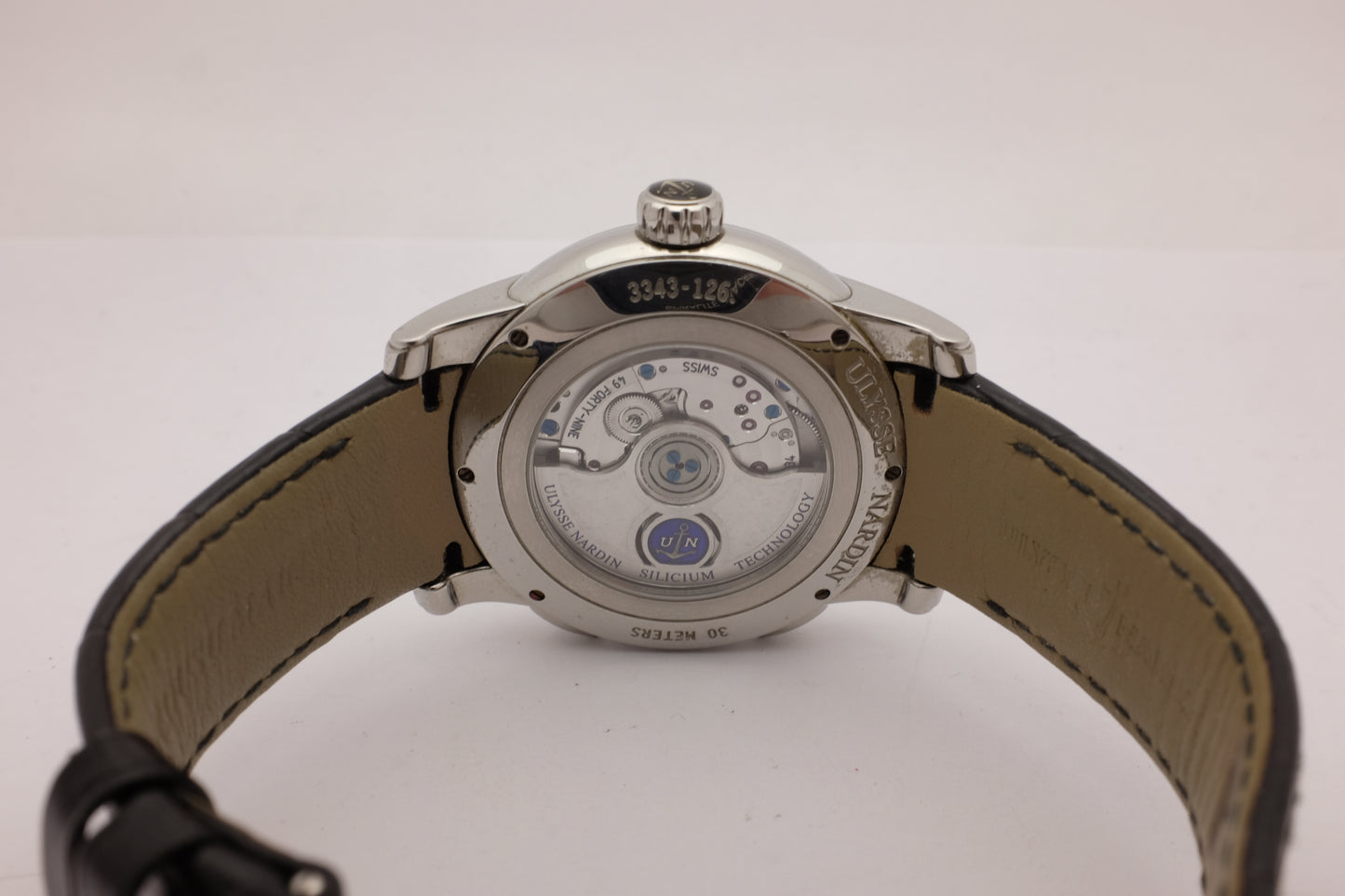 Ulysse Nardin Dual Time Steel 42MM 3343-126/91 Box Papers 2015