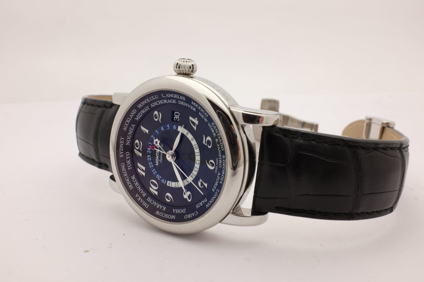 Montblanc Star Worldtime GMT 42MM 7203 Box Papers