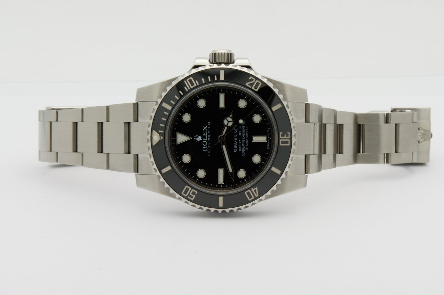 Rolex Submariner No Date Steel Ceramic 40MM 114060 Box Papers 2014