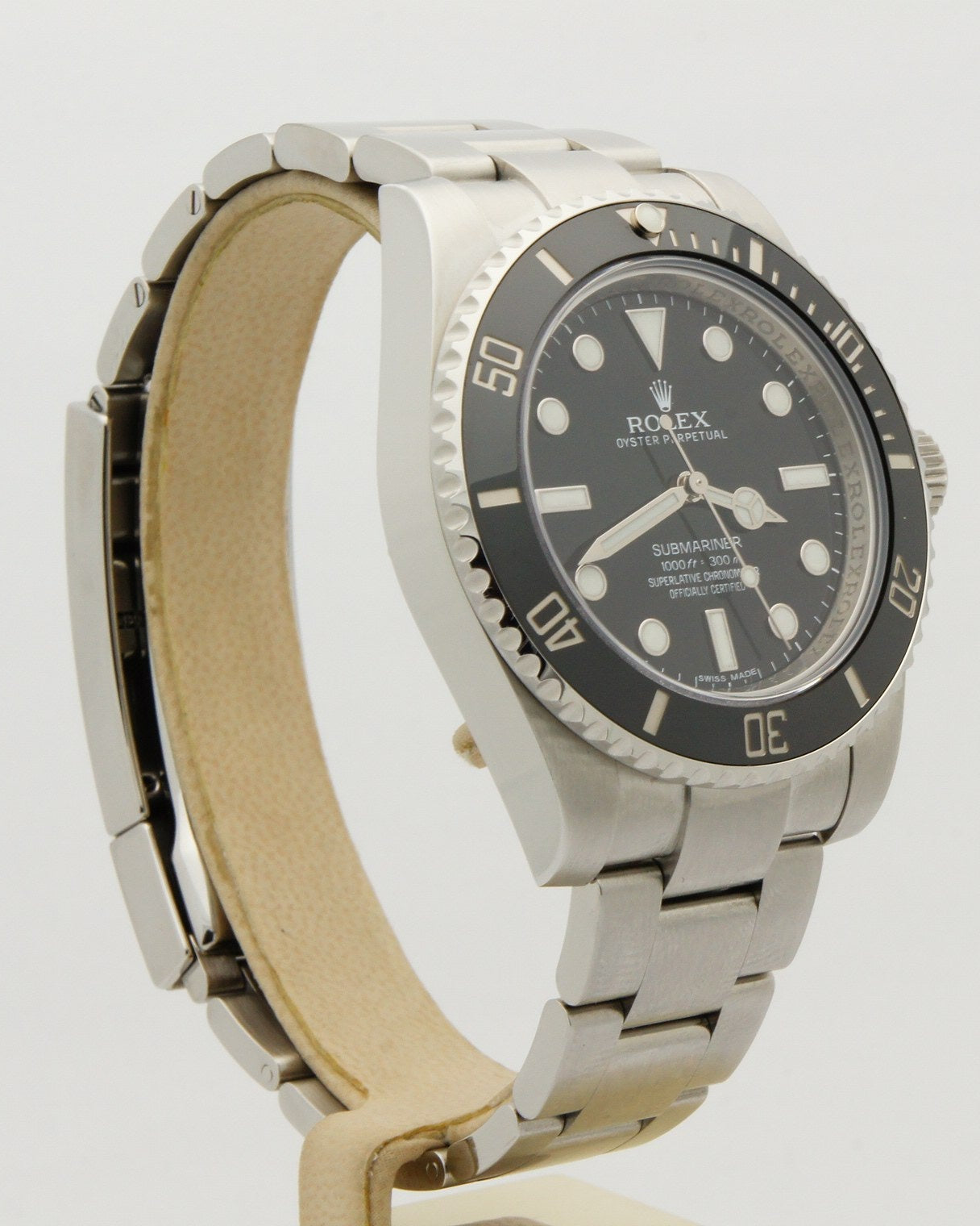 Rolex Submariner No Date Steel Ceramic 40MM 114060 Box Papers 2014