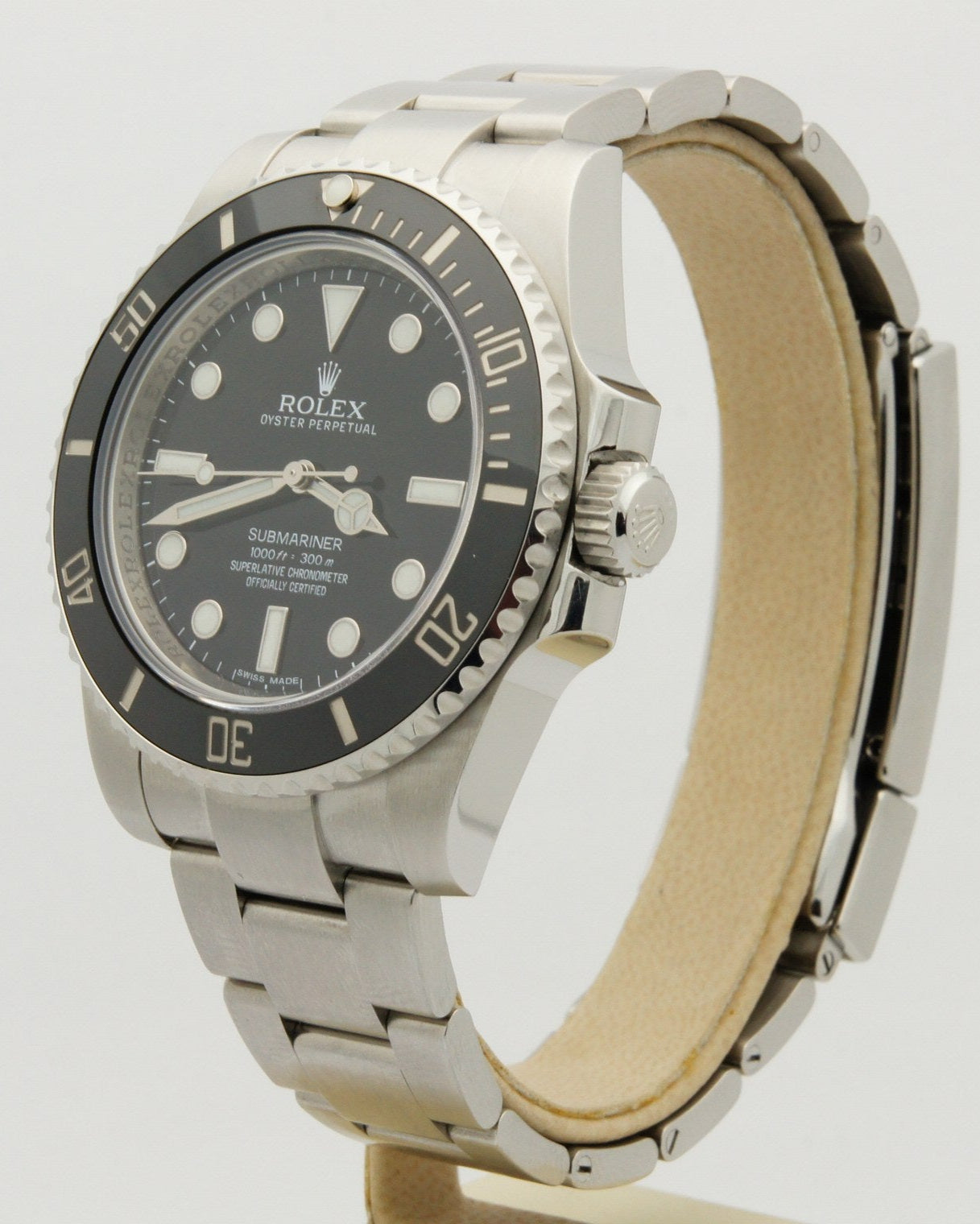 Rolex Submariner No Date Steel Ceramic 40MM 114060 Box Papers 2014