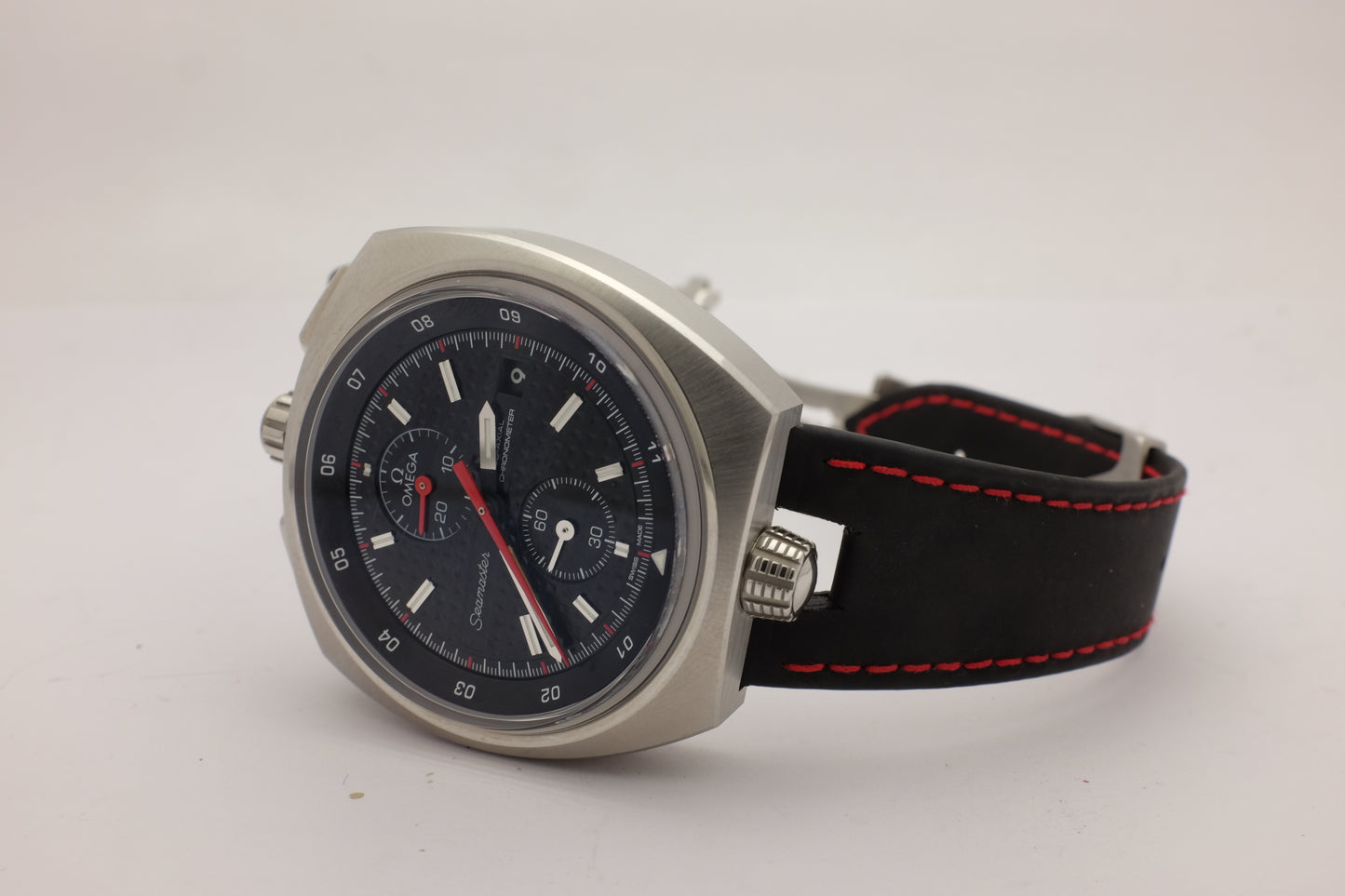 Omega Seamaster BullHead Chronograph 43MM 225.12.43.50.01.001 Box Papers Brand New