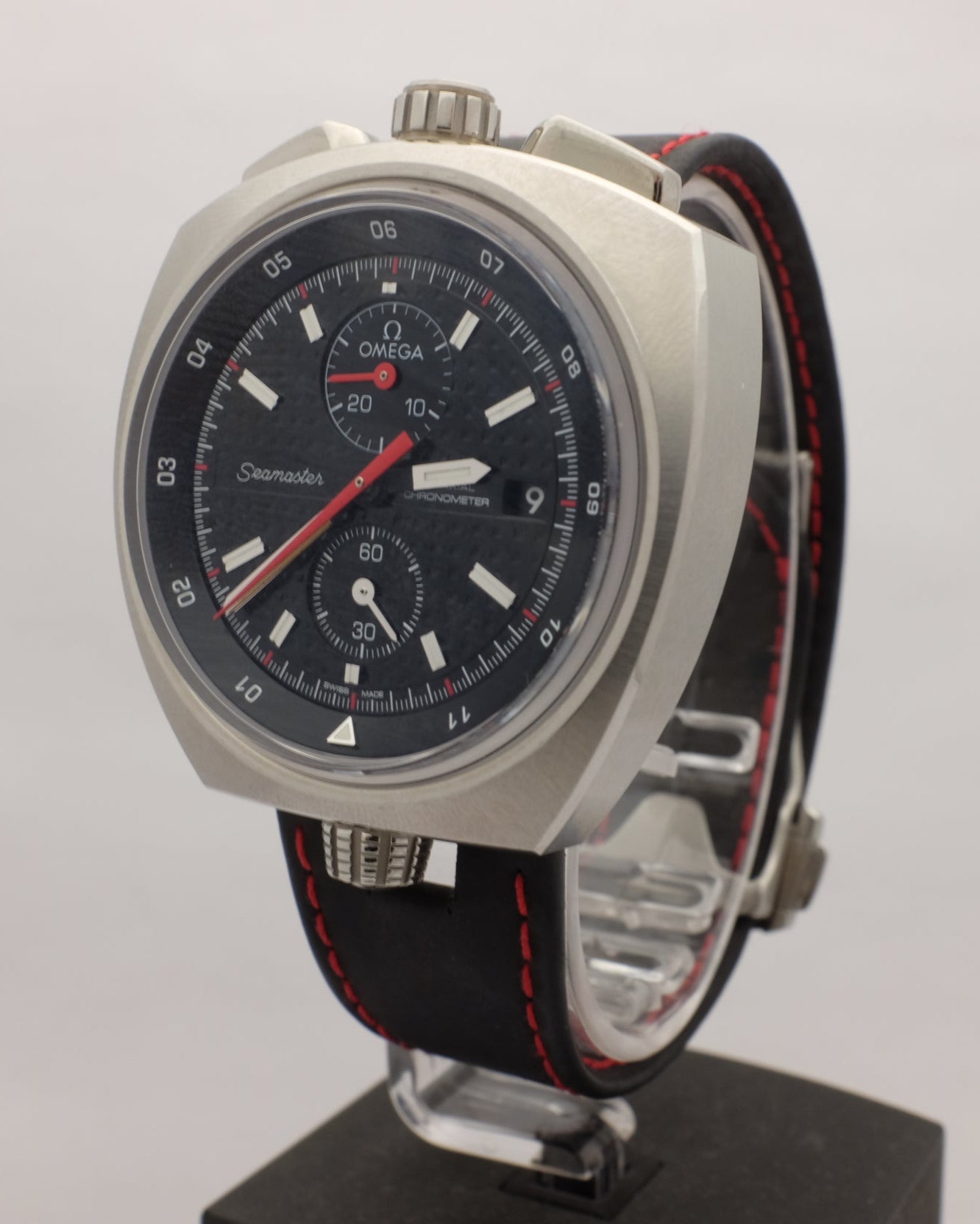 Omega Seamaster BullHead Chronograph 43MM 225.12.43.50.01.001 Box Papers Brand New
