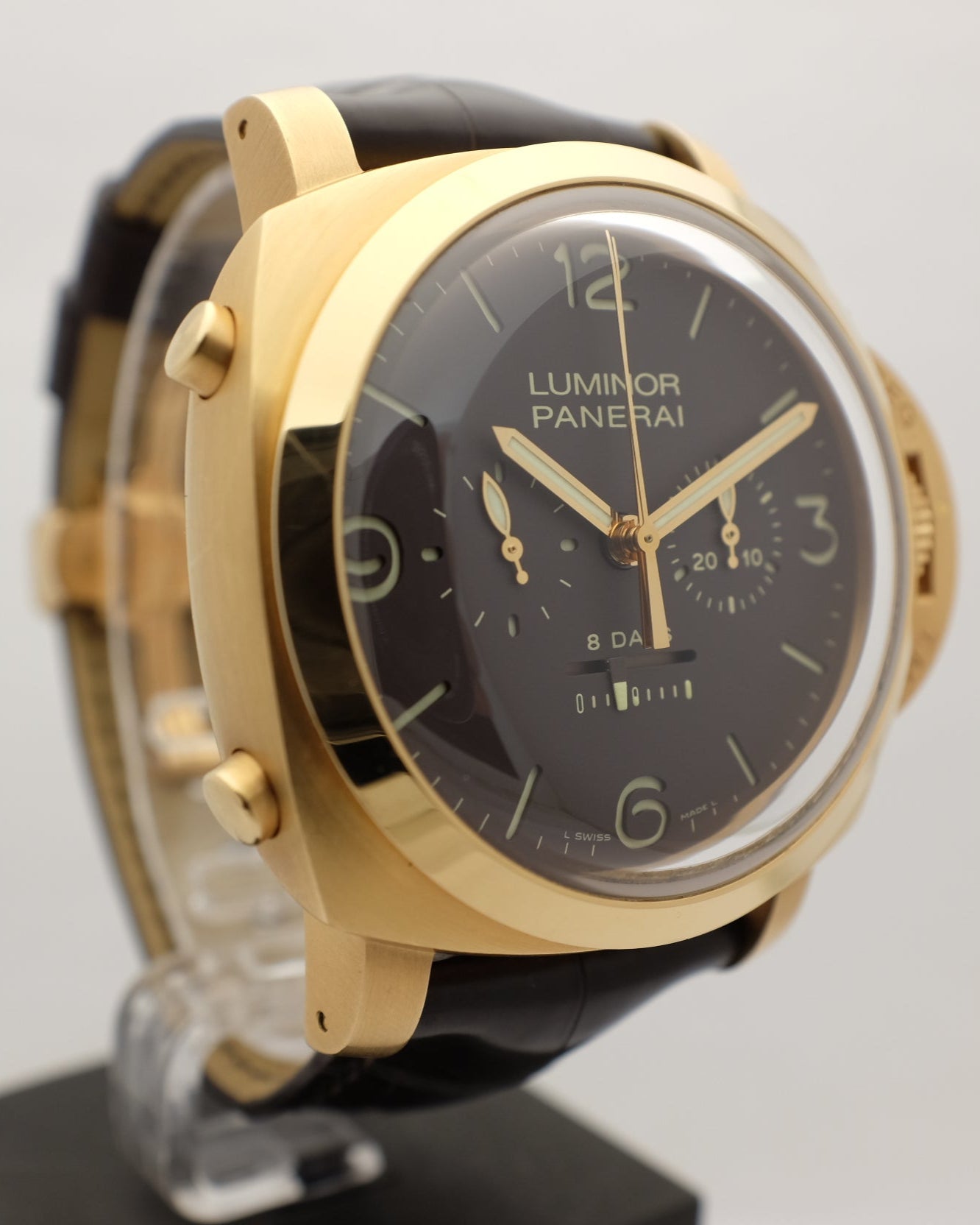Panerai Luminor Marina 1950 Rattrapante 8 Days Rose Gold 47MM PAM 319 Box Papers 2013 300PCS