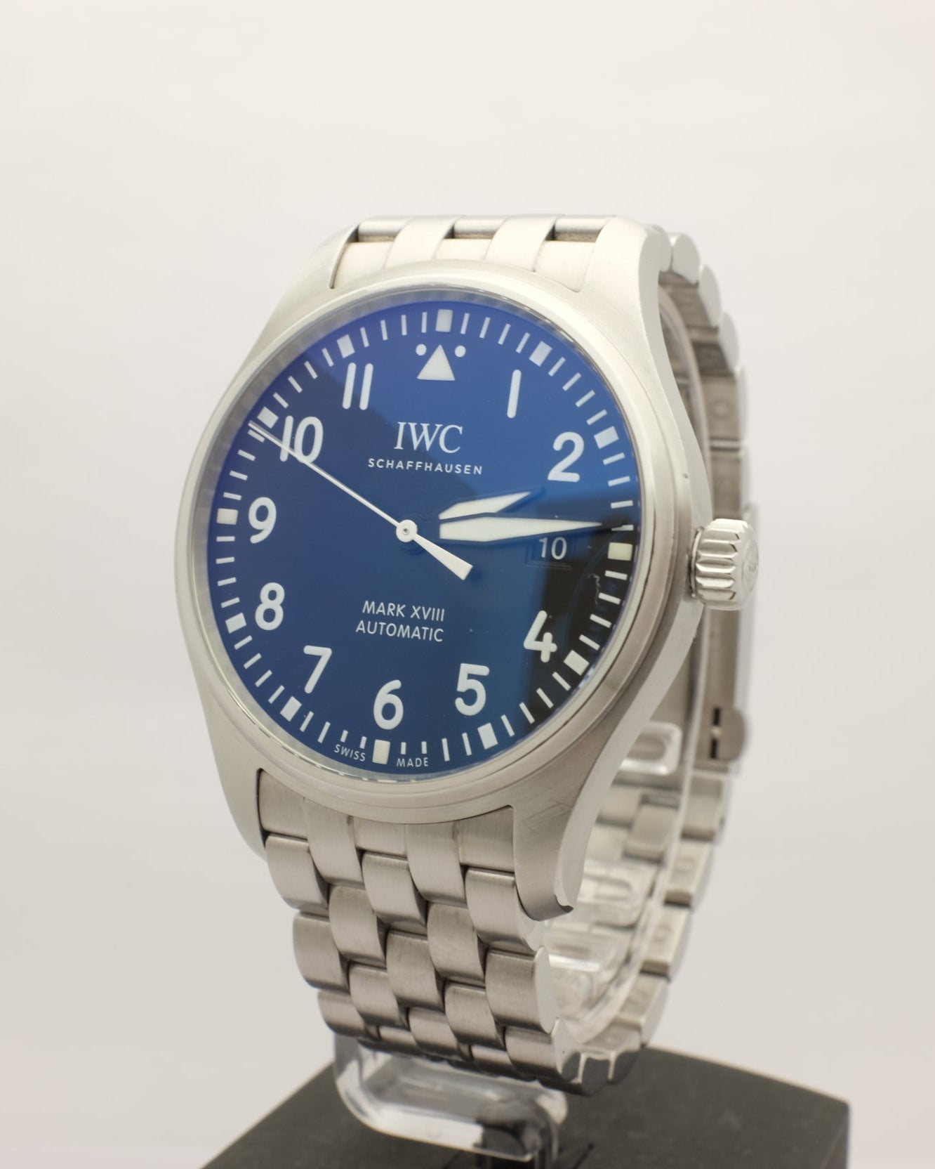 IWC Pilot Mark XVIII Stainless Steel 40MM Box Papers