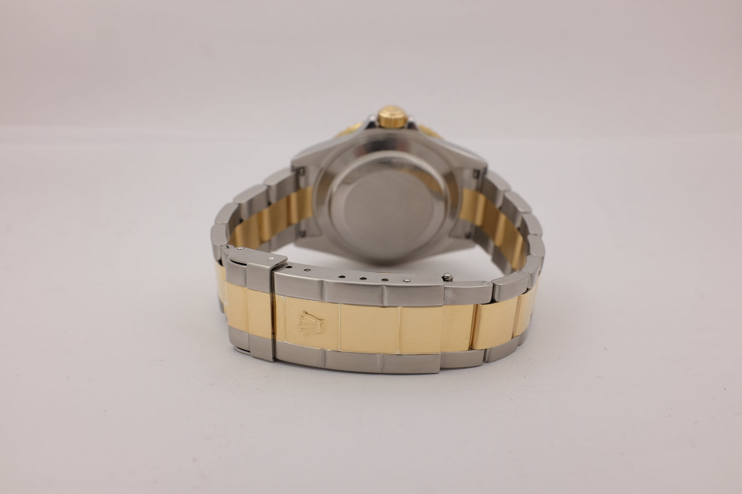 Rolex Submariner 18K Steel "Rehaut" Black 16613 Box Papers 2008