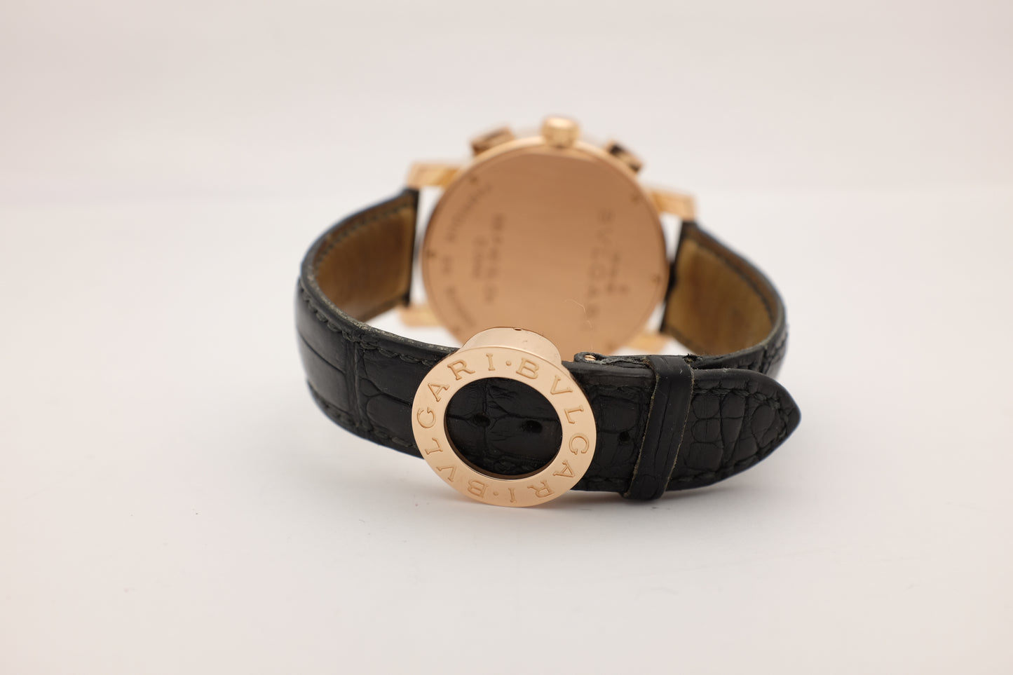 Bvlgari 18K Rose Gold Chronograph 42MM