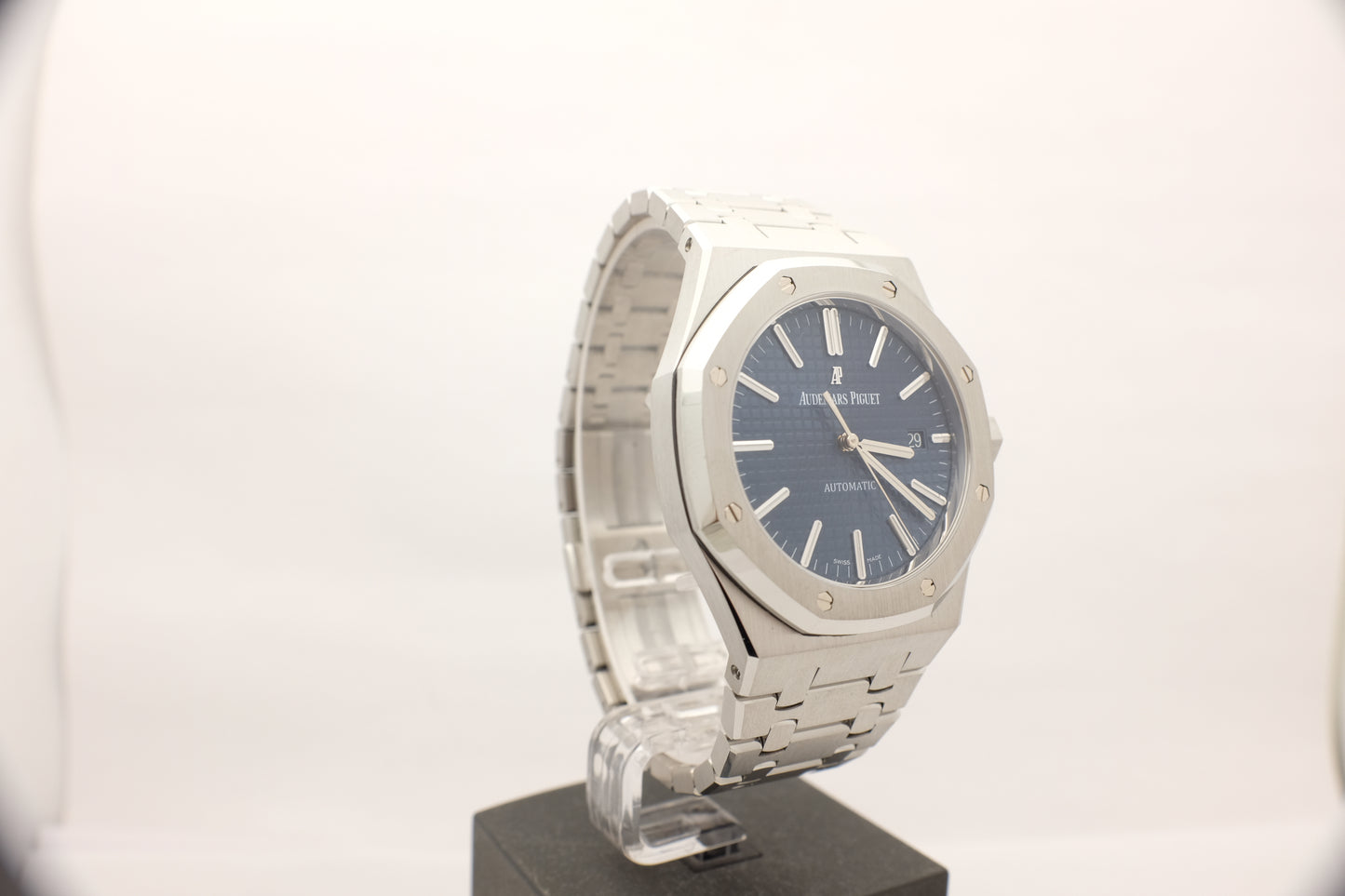 Audemars Piguet Royal Oak Steel Blue 41MM 15400ST.OO.1220ST.03 Box Papers 2014