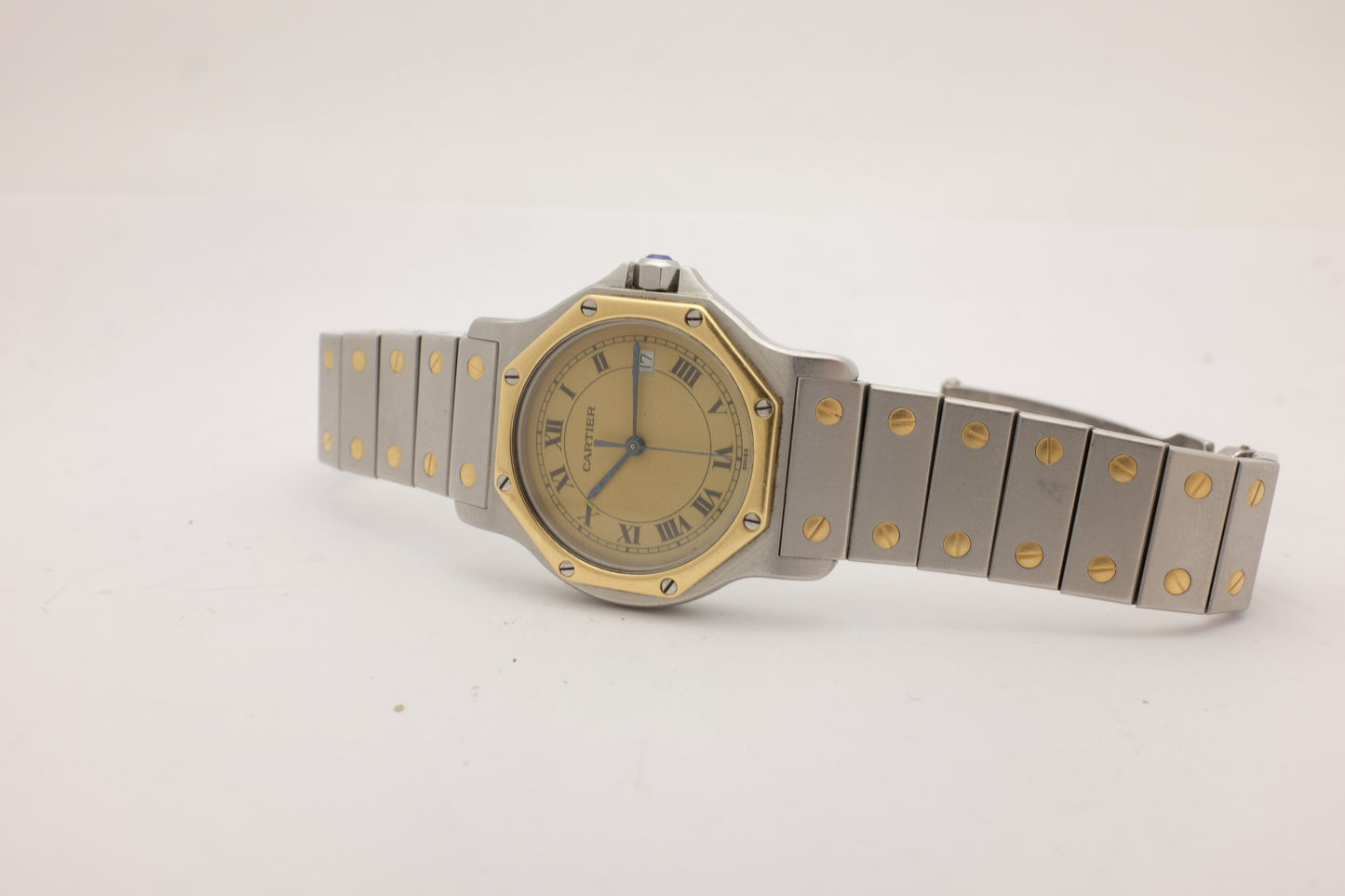 Cartier Santos Octogon 2 Tone Quartz 30MM 2966