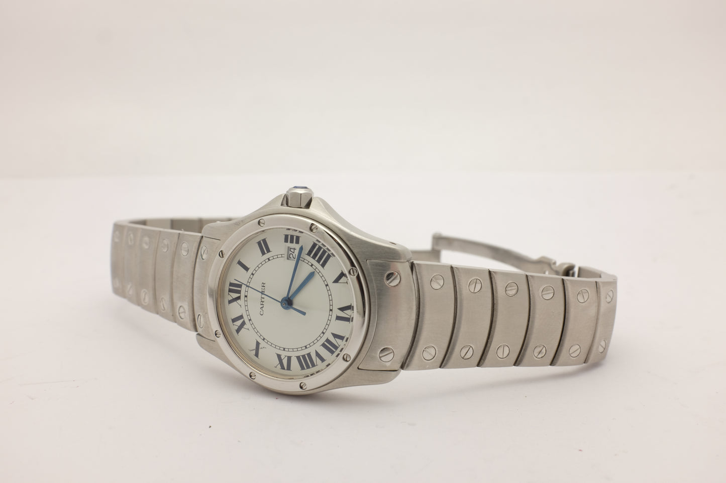 Cartier Santos Ronde Steel Quartz 30MM W20027K1