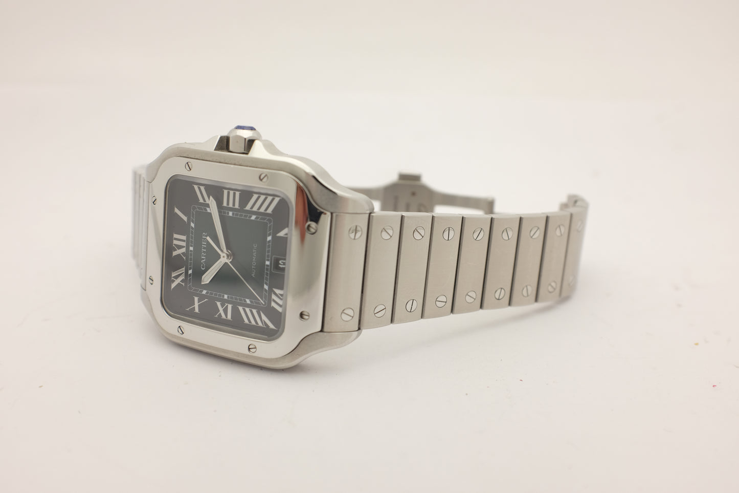 Cartier Santos Dumont Large Green WSSA0062 Box Papers 2023