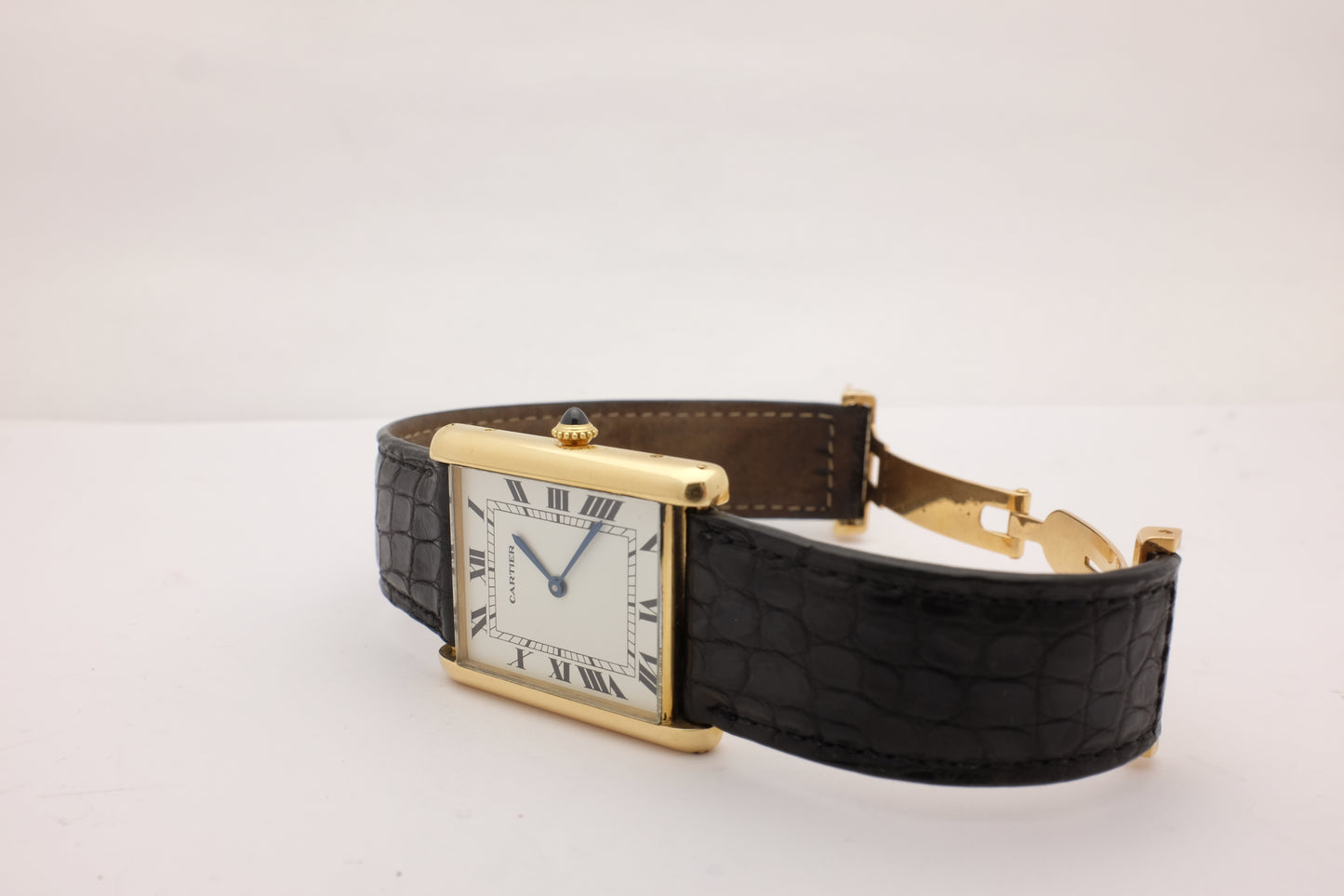 Cartier Tank Louis 18K Yellow Gold Jumbo 17002 Automatic