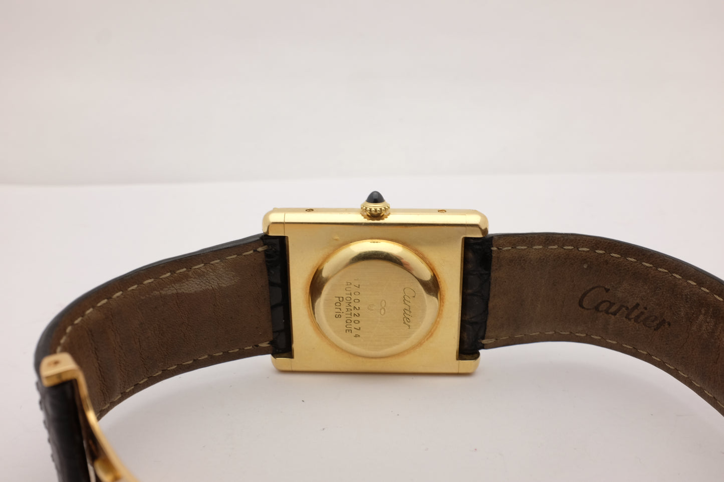 Cartier Tank Louis 18K Yellow Gold Jumbo 17002 Automatic
