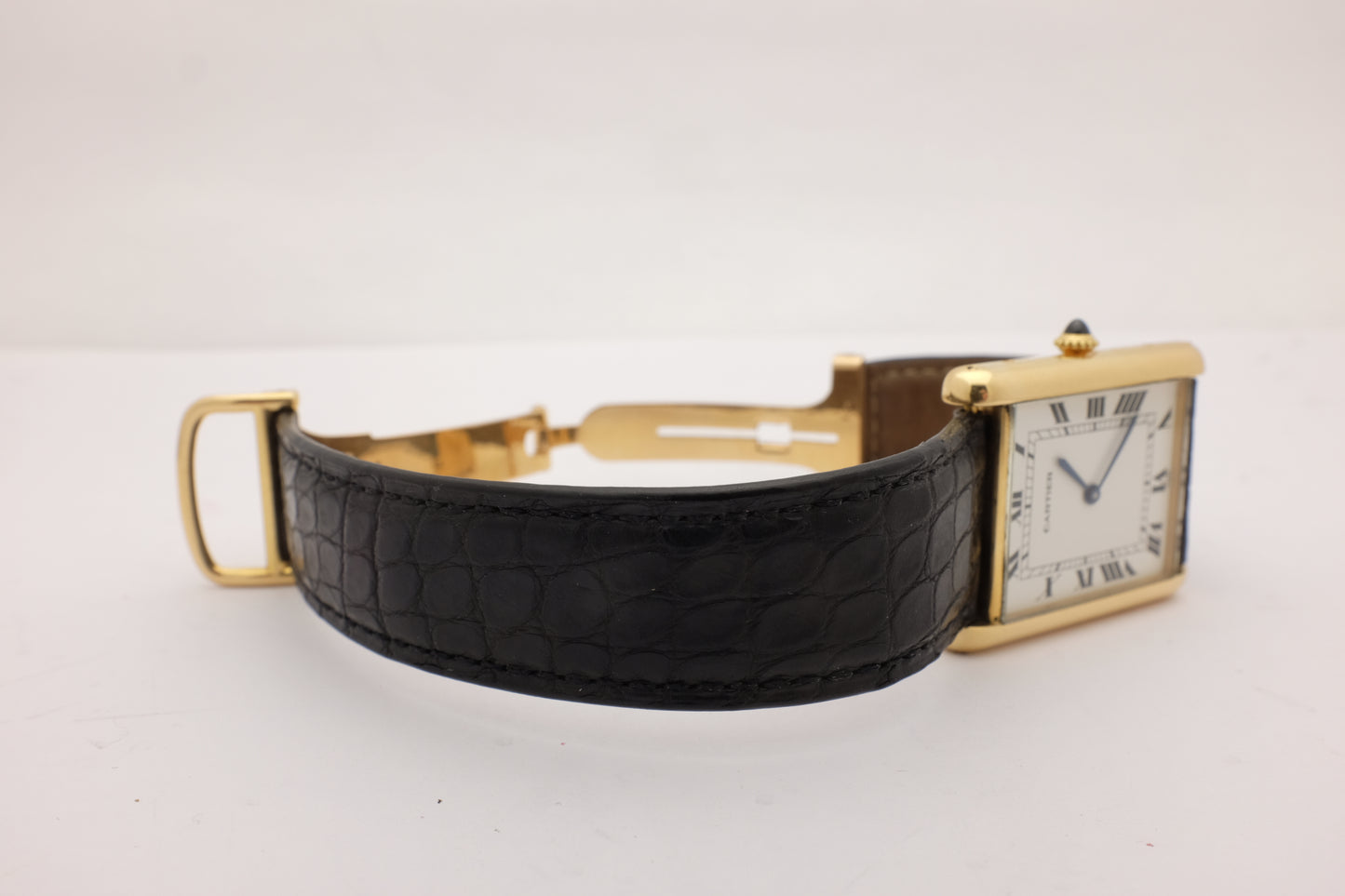 Cartier Tank Louis 18K Yellow Gold Jumbo 17002 Automatic