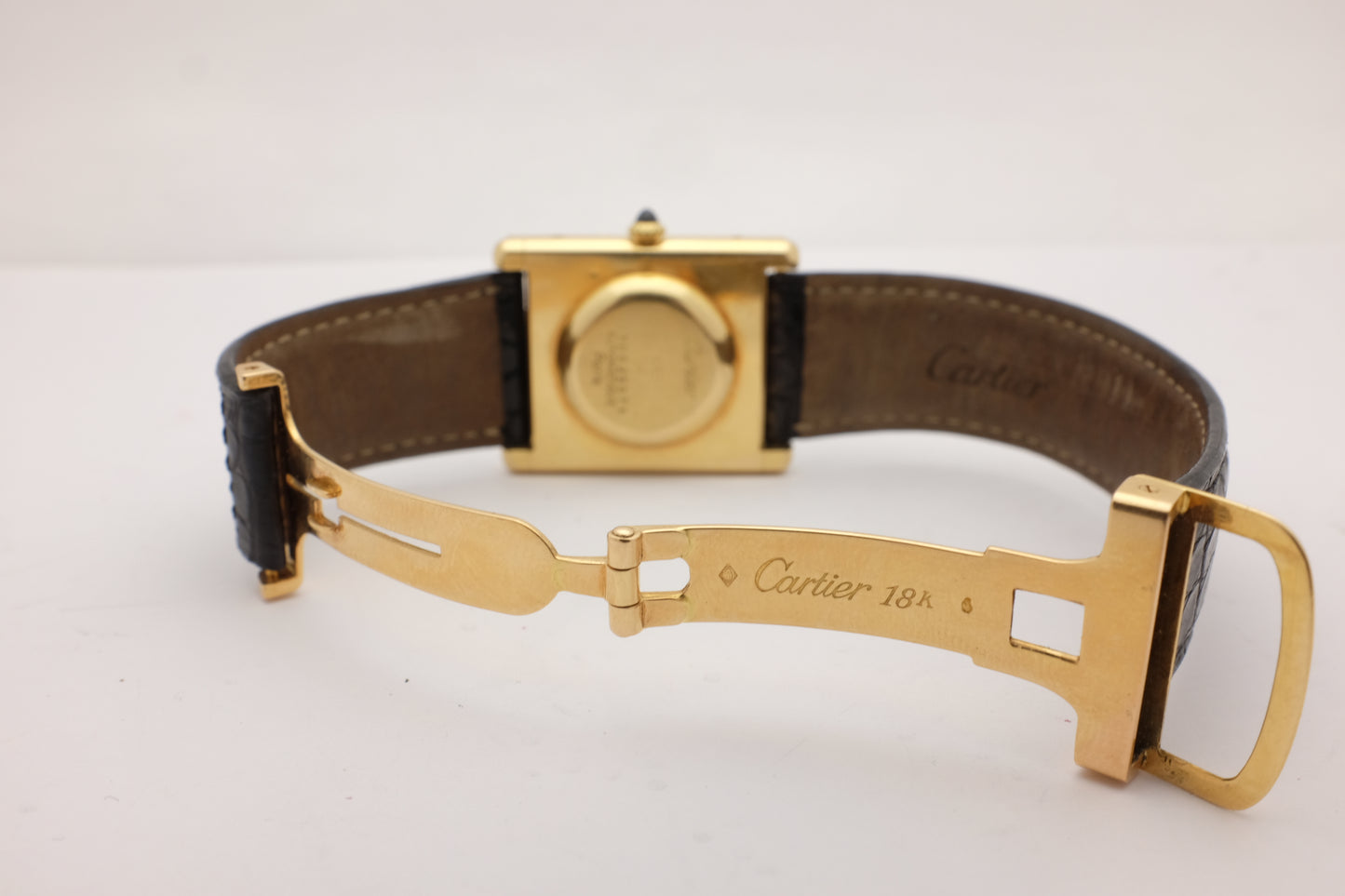 Cartier Tank Louis 18K Yellow Gold Jumbo 17002 Automatic