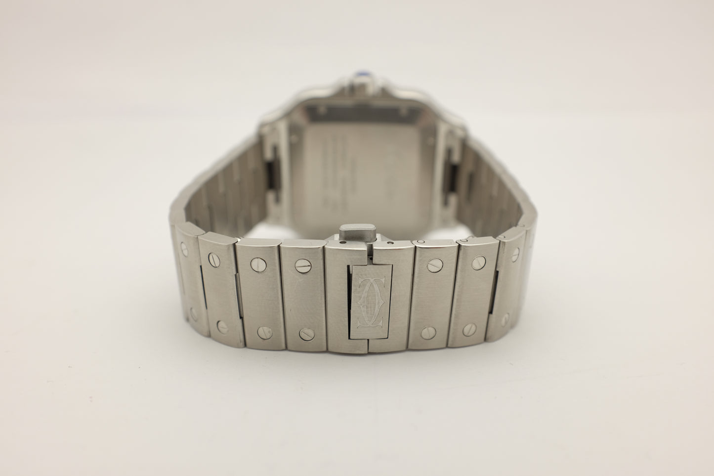 Cartier Santos Dumont Large Dual Time WSSA0076 Box Papers 2024