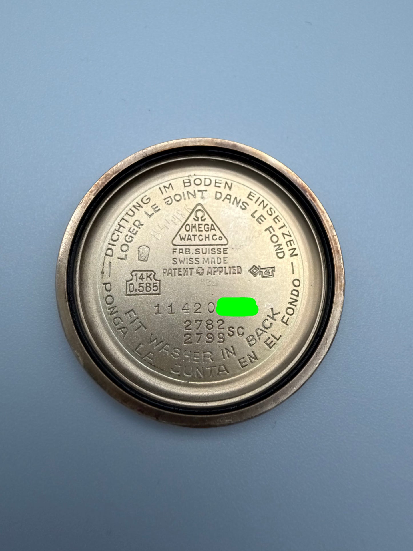 Omega Constellation 14K Yellow Gold CIRCA 1950's