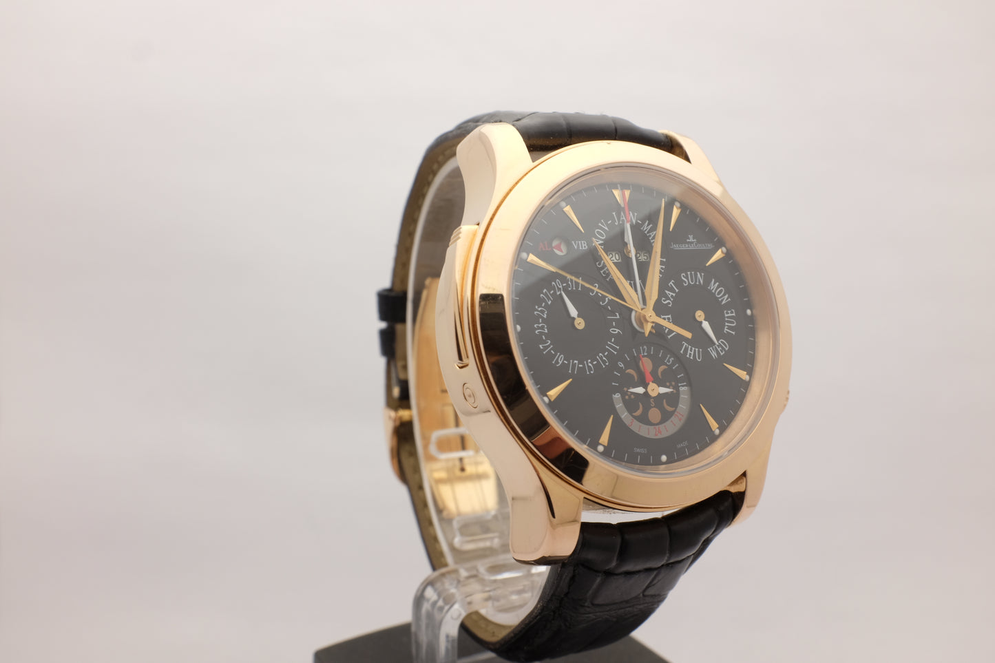 Jaeger LeCoultre Master Grande Reveil Rose Gold 43MM Q163247A Box Papers 2009