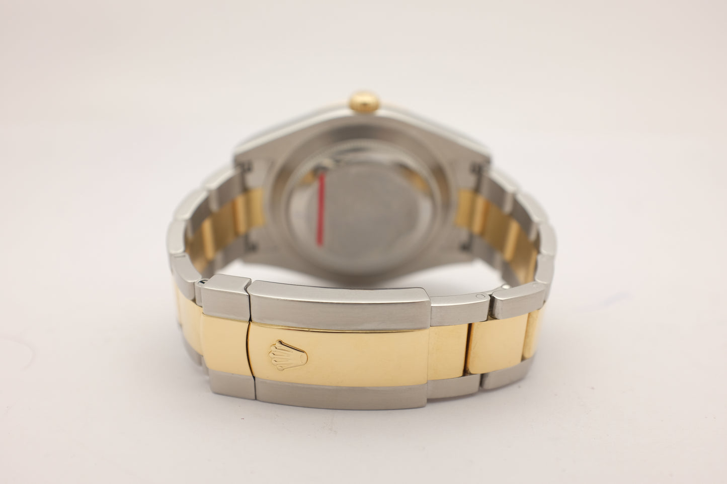 Rolex Datejust II Wimbledon 41MM 18kt Yellow Gold Steel 116333 Box Papers 2016