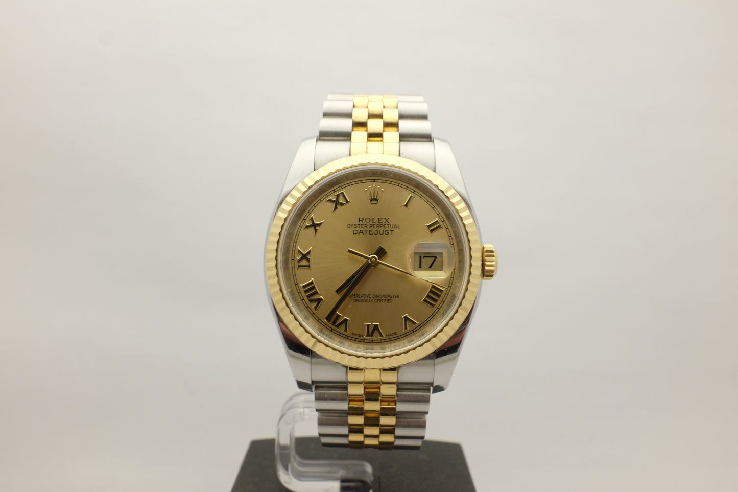 Rolex Datejust 18kt Steel Jubilee 36MM 116233 Box Papers 2016