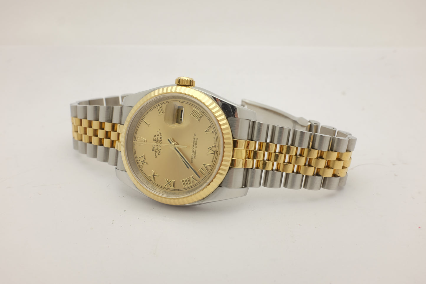 Rolex Datejust 18kt Steel Jubilee 36MM 116233 Box Papers 2016