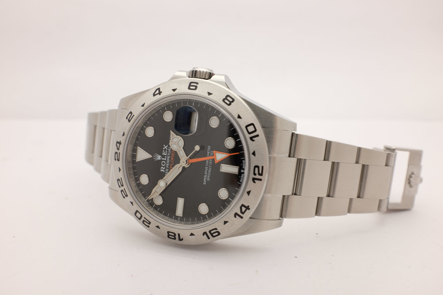 Rolex Oyster Perpetual Explorer II Black/Orange 42MM 226570 Box Papers 2022