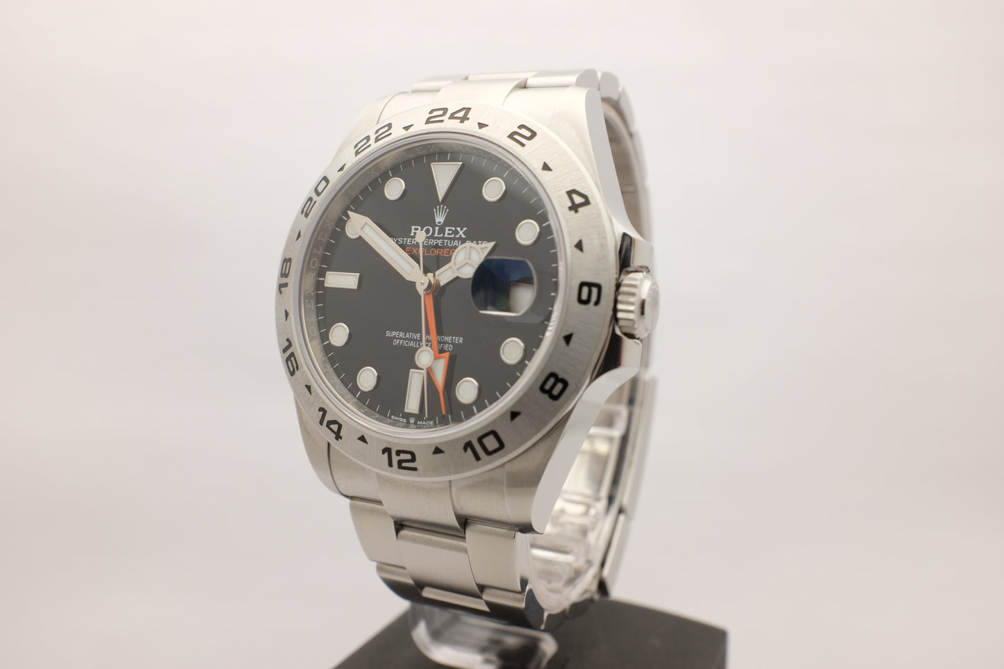 Rolex Oyster Perpetual Explorer II Black/Orange 42MM 226570 Box Papers 2022