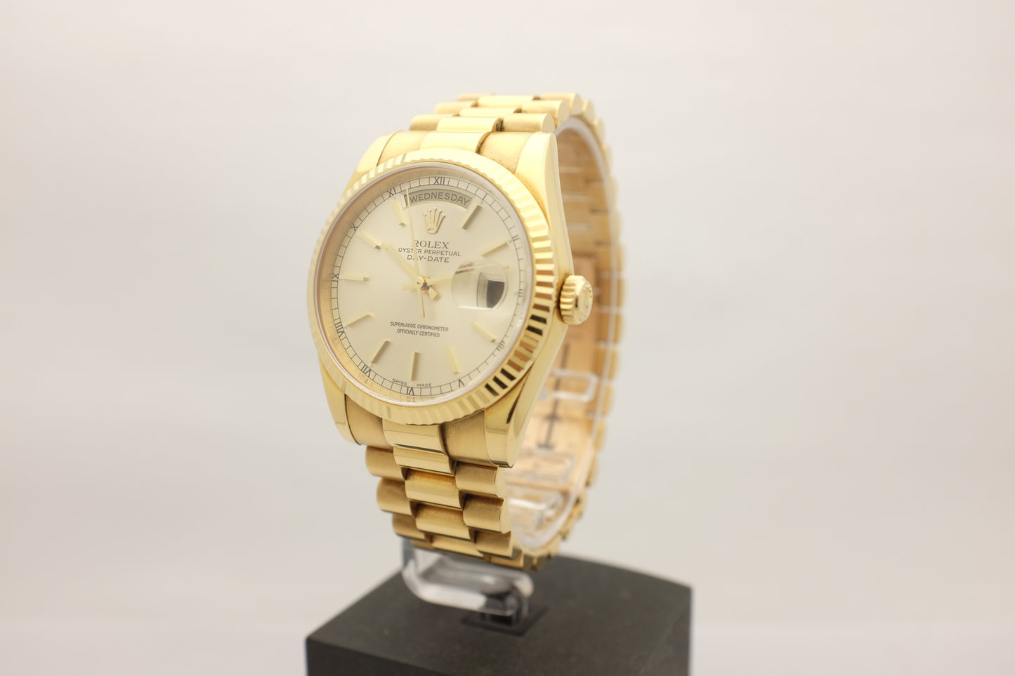 Rolex Day Date President Yellow Gold 36MM 118238 Box Papers 2002