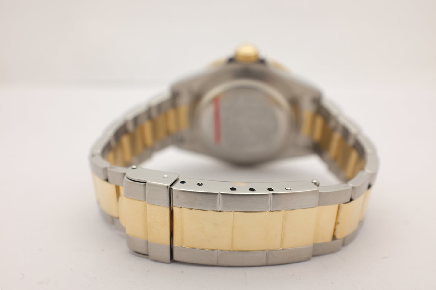 Rolex Submariner 18k Yellow Gold Stainless Steel Blue Box Papers 1997