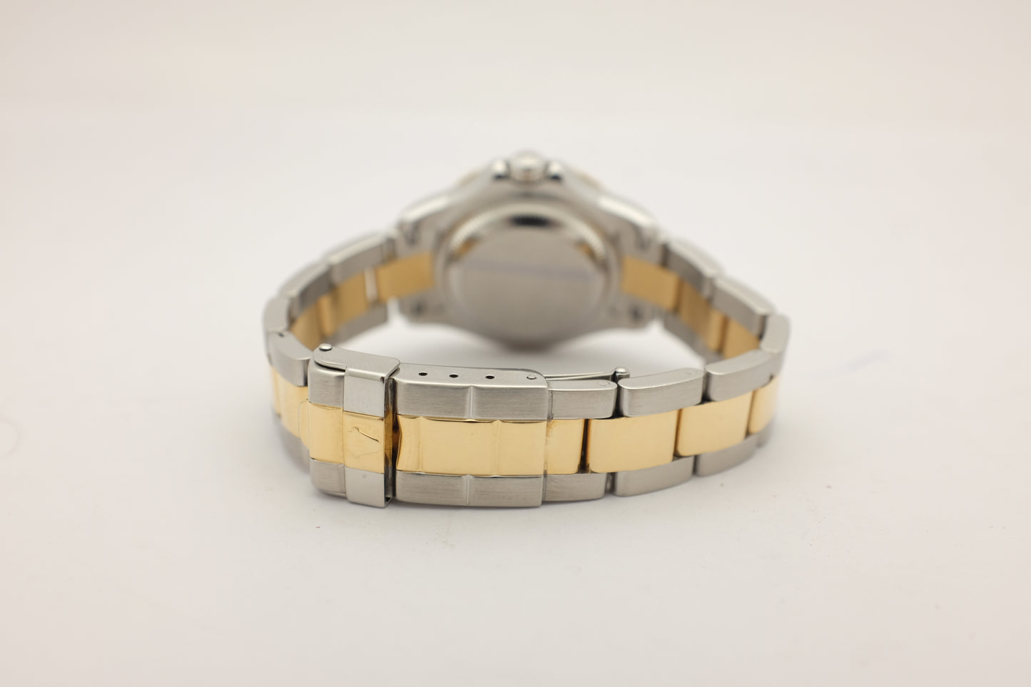 Rolex Yachtmaster White 18kt Steel 29MM 169623 Box Papers 2001