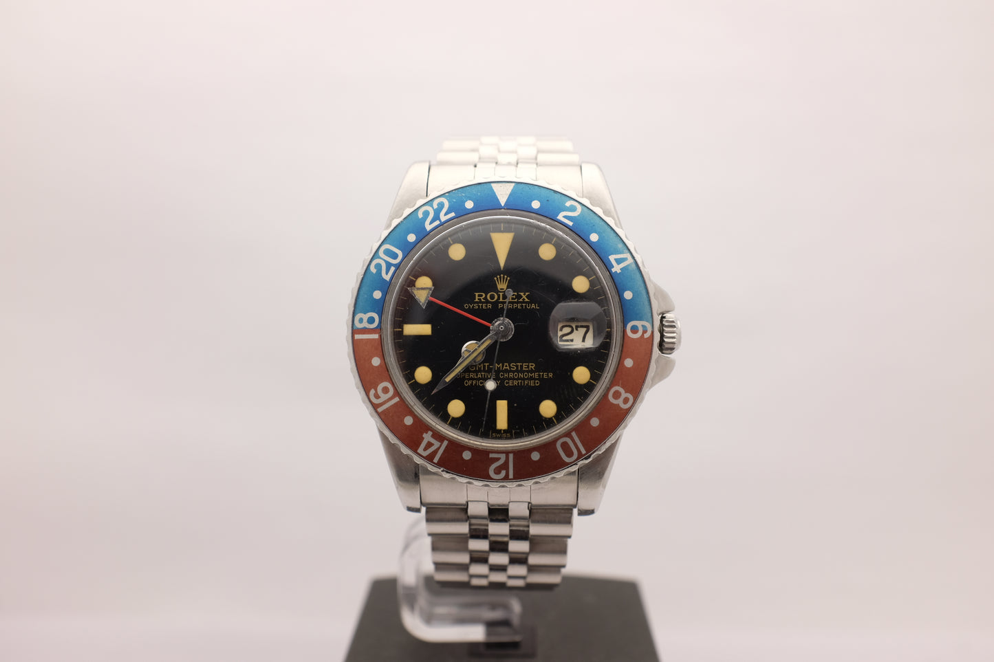 Rolex GMT Master Gilt Dial Pepsi 1675 40MM CIRCA 1960
