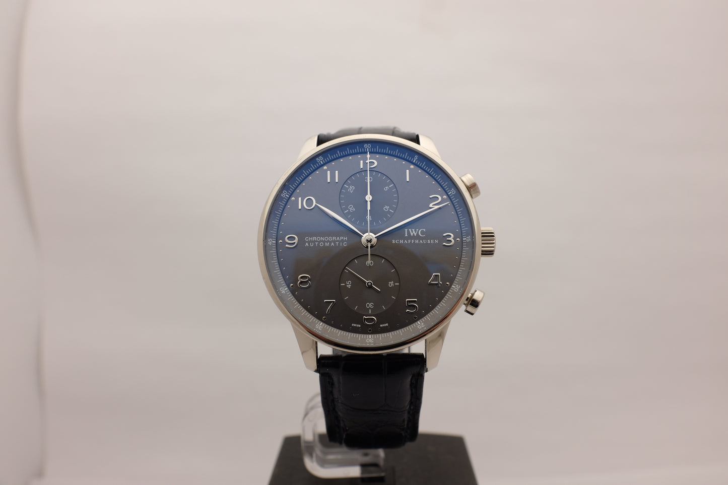 IWC Portuguese Chronograph White Gold 41MM IW371431 Box Papers