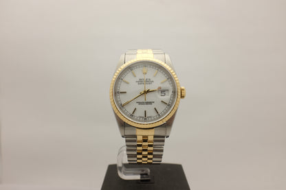 Rolex Datejust 18kt Steel Jubilee 36MM 16233 Box Papers 1993