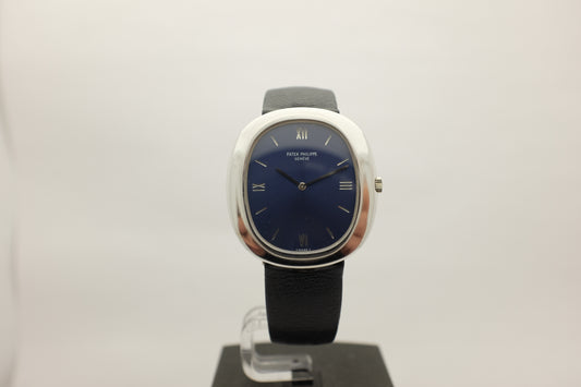 Patek Philippe Ellipse Or Blanc 18kt Automatique Jumbo 33MM Ref. 3589/1