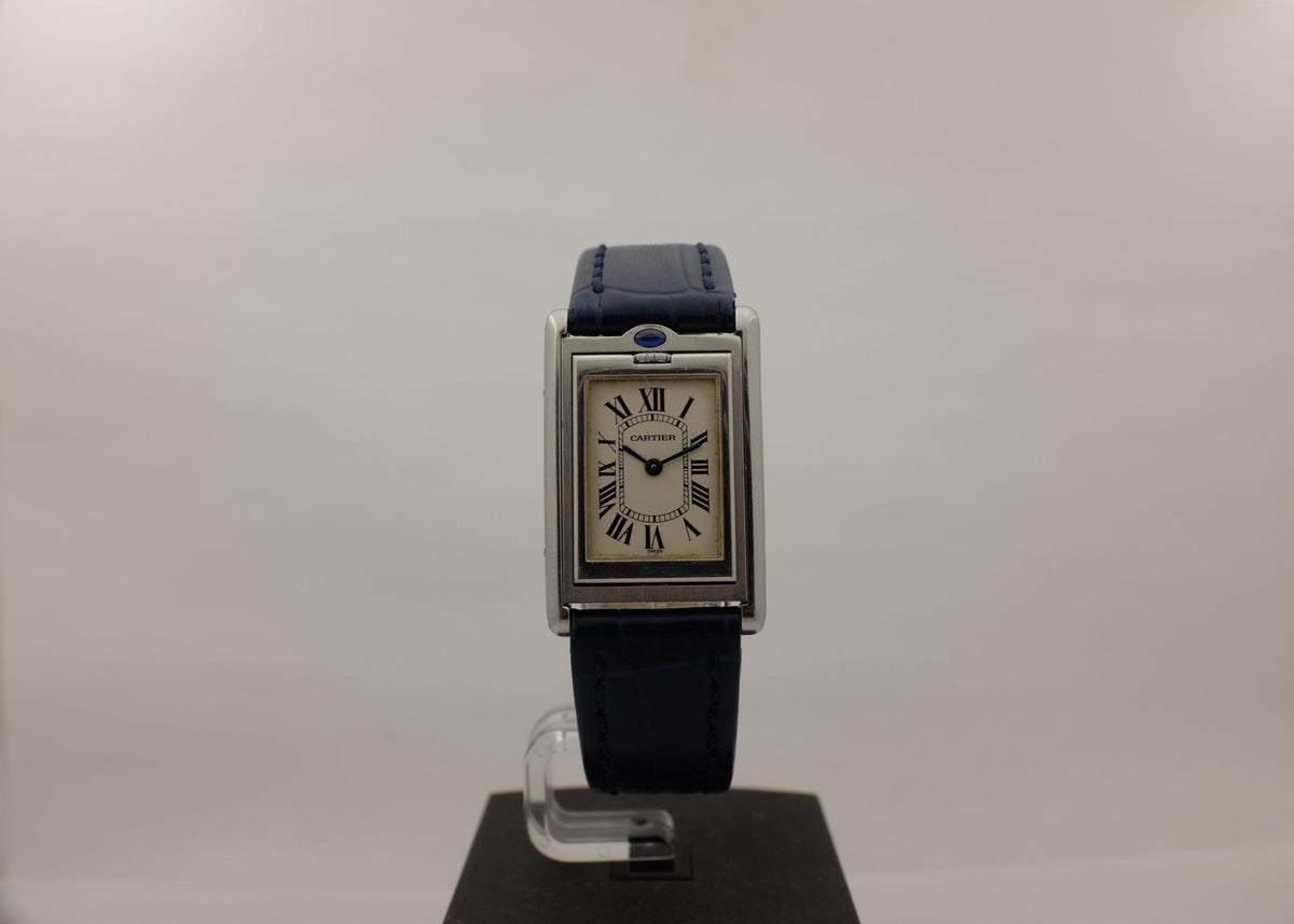 Cartier Tank Basculente 24mm X 35mm Quartz 2405