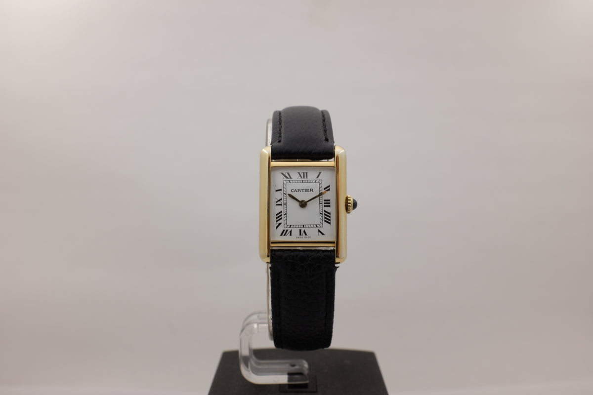 Cartier Tank Mini Gold Plated Manual Wind CIRCA 1981