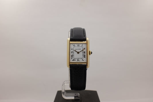 Cartier Tank Mini Gold Plated Manual Wind CIRCA 1981