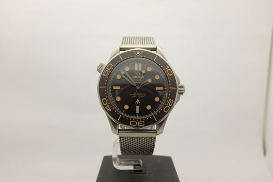 Omega Seamaster Titanium 007 Limited Edition 42MM 210.90.42.20.01.001 Box Papers 2022