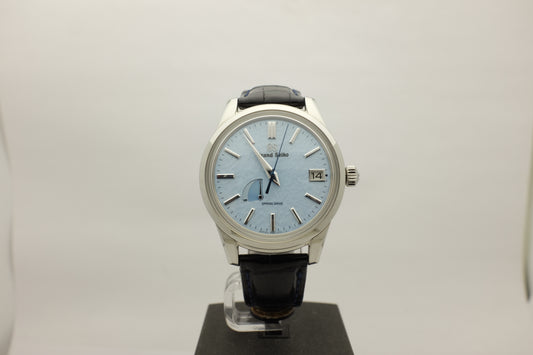 Grand Seiko Spring Drive Blue "SKYFLAKE" 40MM 3 Days SBGA407 Box Papers 2021