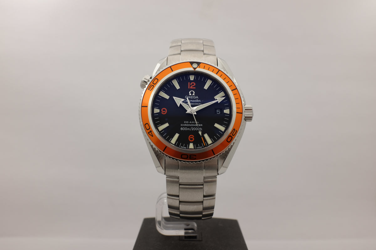 Omega Seamaster Planet Ocean Orange 42MM 2209.50.00 Box Papers