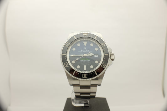 Rolex Seadweller DEEPSEA BLUE Stainless 44MM “JAMES CAMERON” 126660 Box Papers 2019