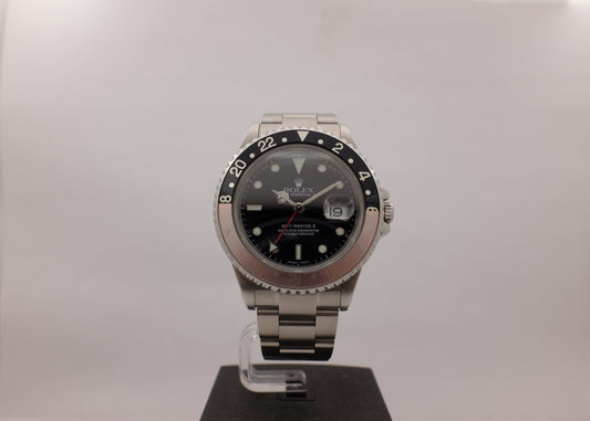 Rolex GMT Master II “FADED COKE” Bezel 16710 Box Papers 2002