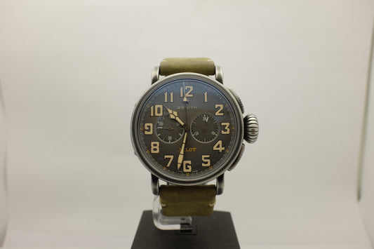 Zenith Pilot Cafe Racer 45MM 11.2430.4069 Box Papers 2016