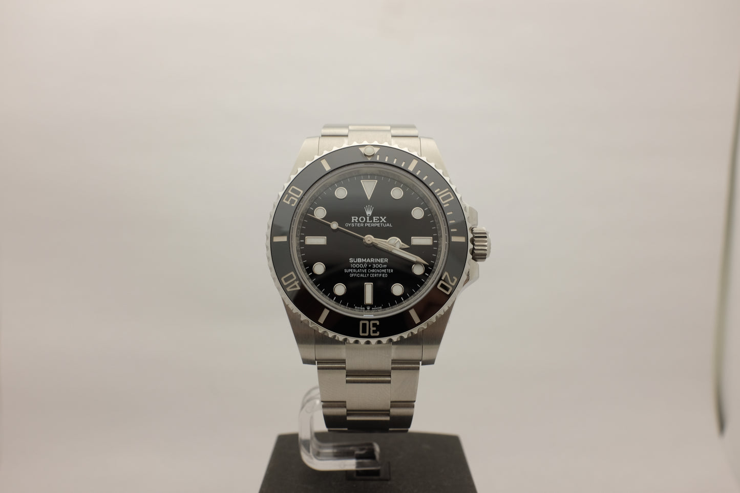 Rolex Submariner Steel No Date Ceramic 41MM 124060 Box Papers 2021