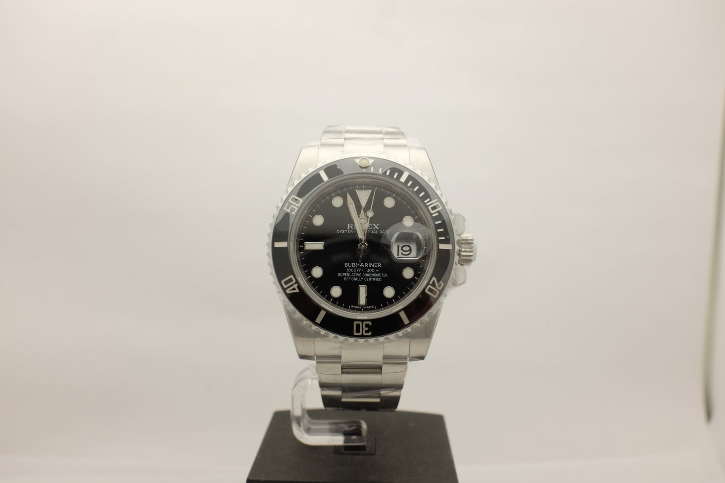 Rolex Submariner Black Ceramic Date 40MM 116610LN Box Papers 2015