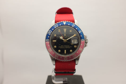 Rolex GMT Master cadran doré 1675 1.2M CIRCA 1965
